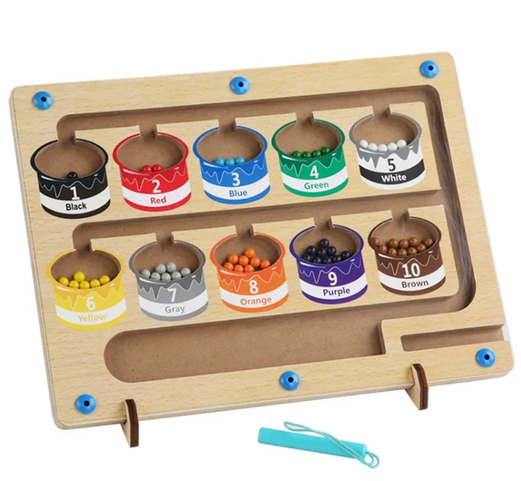 Digital Maze Wooden Puzzle