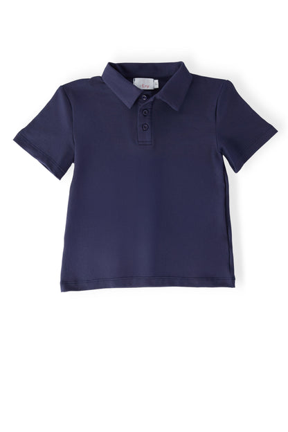 Boys Navy S/S Polo