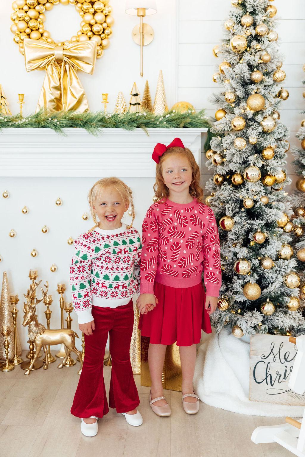 Candy Canes Sweater