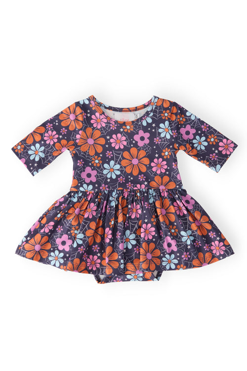 SALE Haunted Garden 3/4 Sleeve Twirl Bodysuit