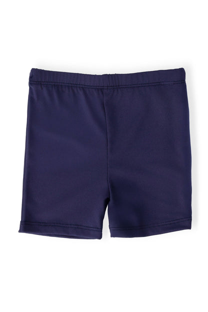 Navy Twirl Shorts