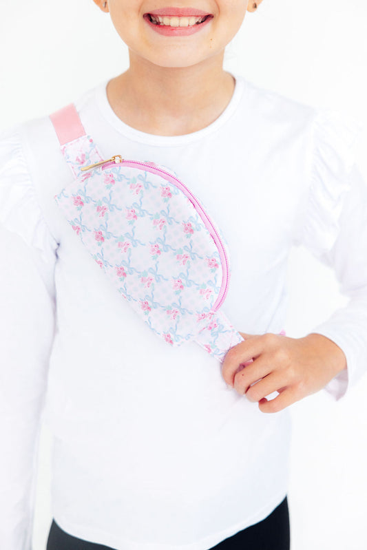 Ribbons & Roses Belt Bag