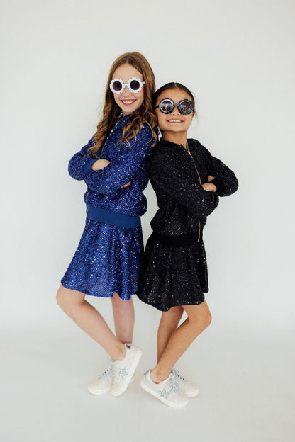 Royal Blue Sequin Jacket
