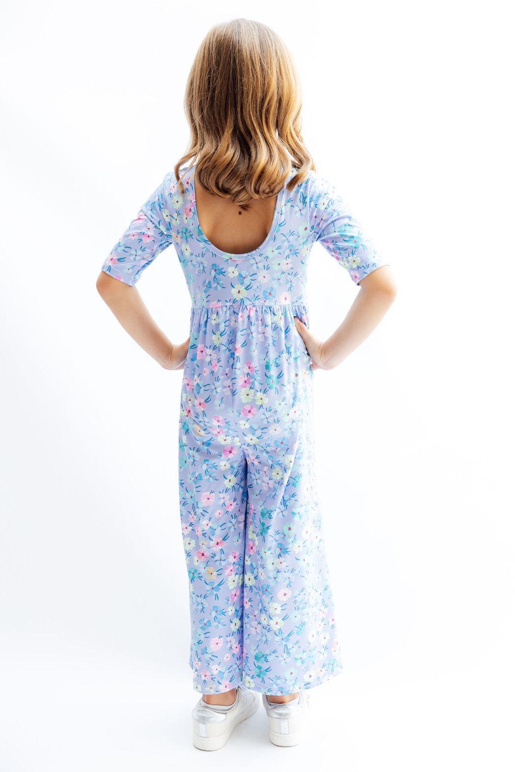 Petal Party Wide Leg Jumpsuit