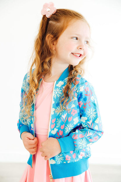 SALE Springtime Splendor Satin Jacket