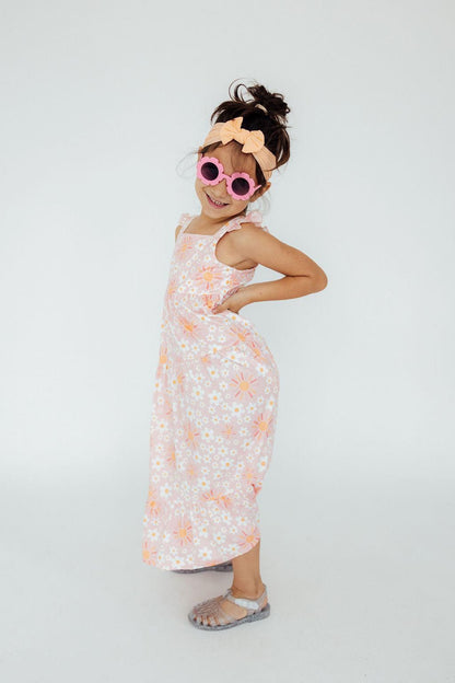 Sweet & Sunny Ruffle Maxi Dress
