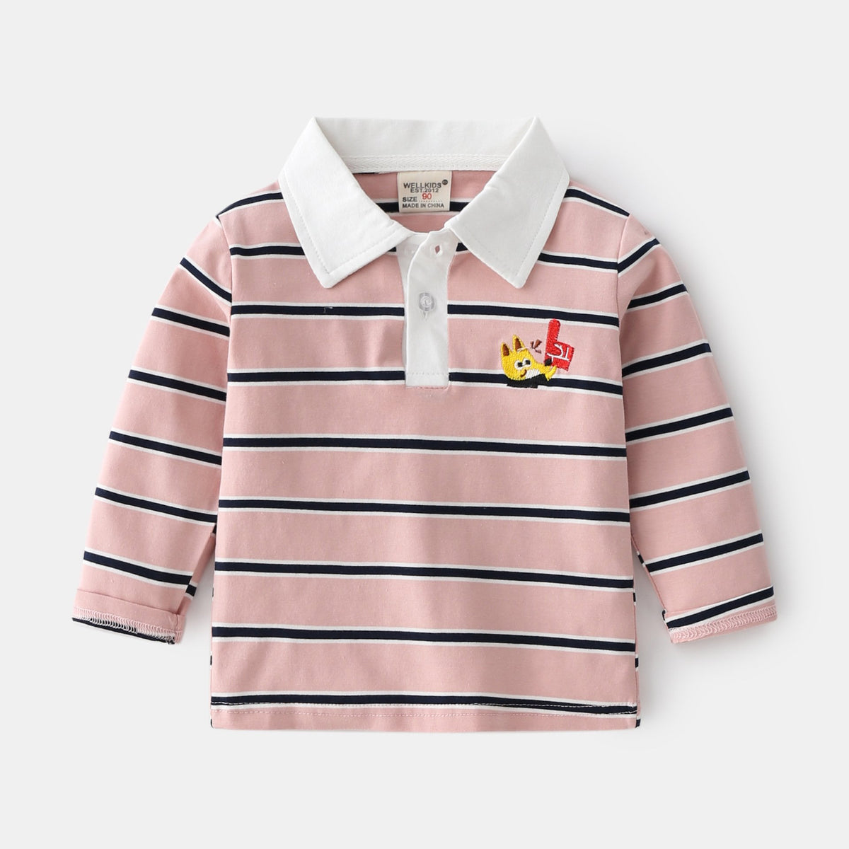 Boys Long Sleeve Polo Shirt - Children's T-Shirt